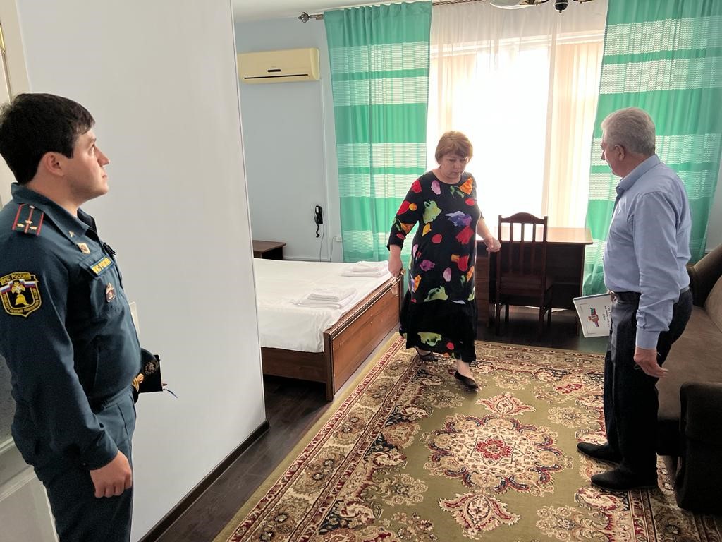 Проверка пунктов временного размещения Проверка пунктов временного размещения