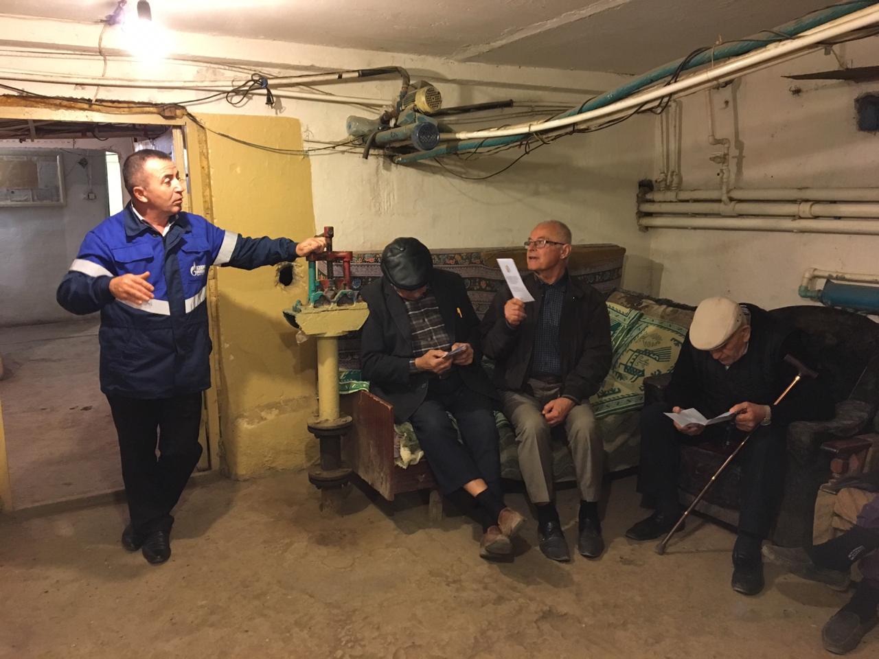 Беседа с жильцами многоквартирных домов по ул. 345 ДСД
