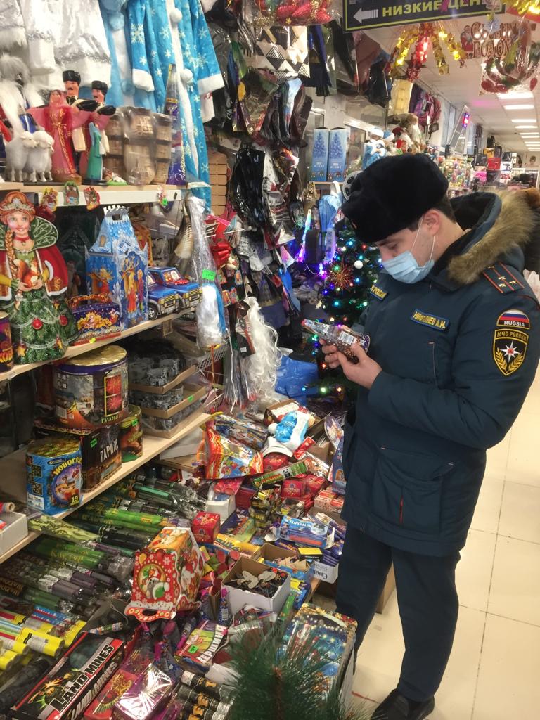 О проведении профилактических мероприятий в местах реализации пиротехнических изделий на территории города О проведении профилактических мероприятий в местах реализации пиротехнических изделий на территории города